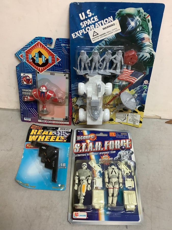 Vintage models(U.S. Space Exploration, S.T.A.R. Force, Reboot, and more): Vintage models(U.S. Space Exploration, S.T.A.R. Force, Reboot, and more)