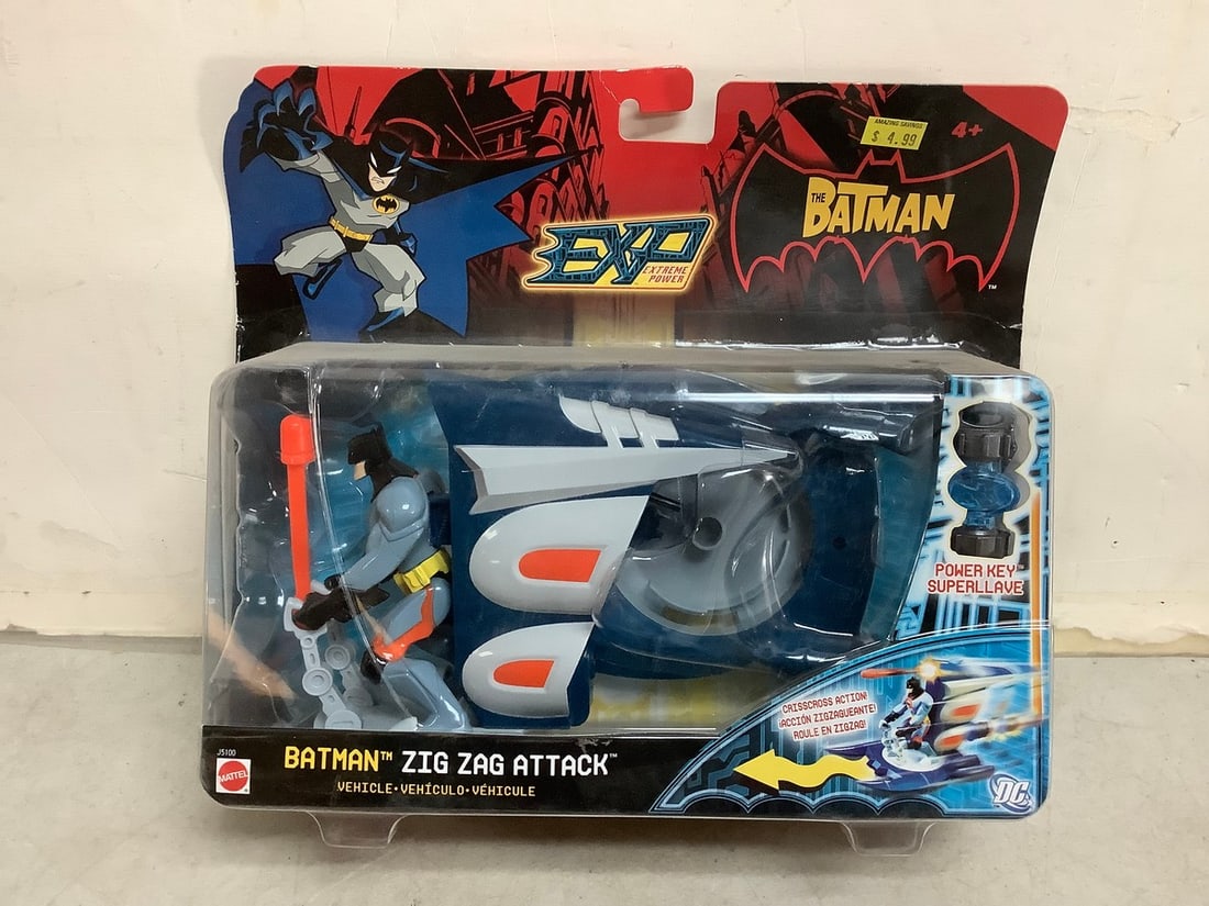 Batman Zig Zag attack vehicle(new in box) (1 of 1)