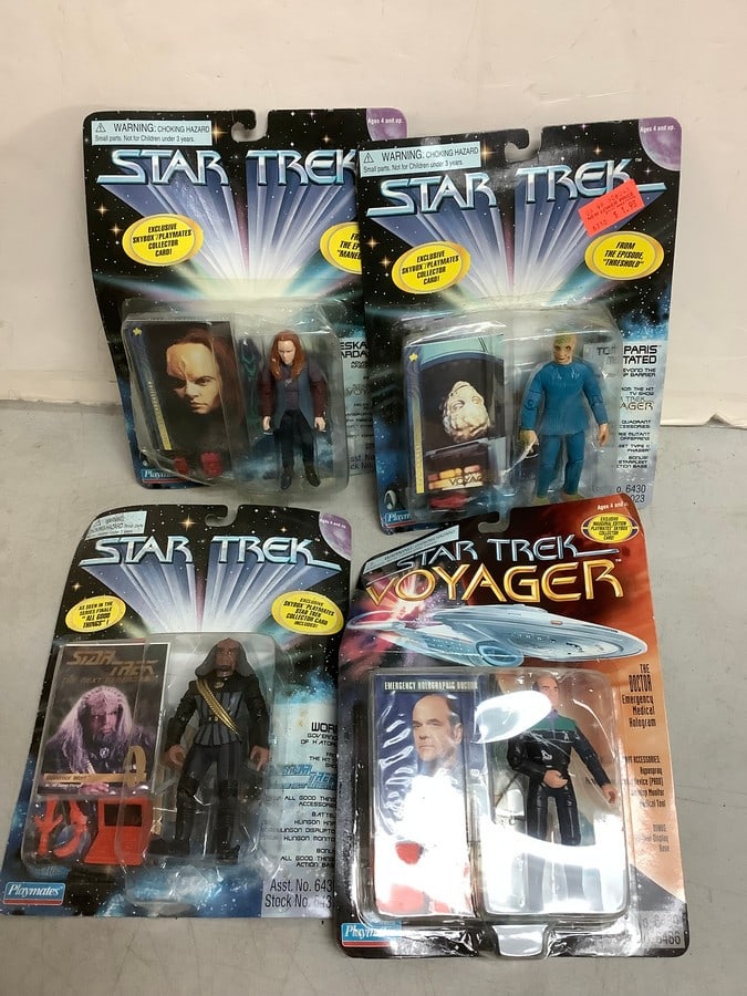 Star Trek action figures(new in box) (1 of 1)