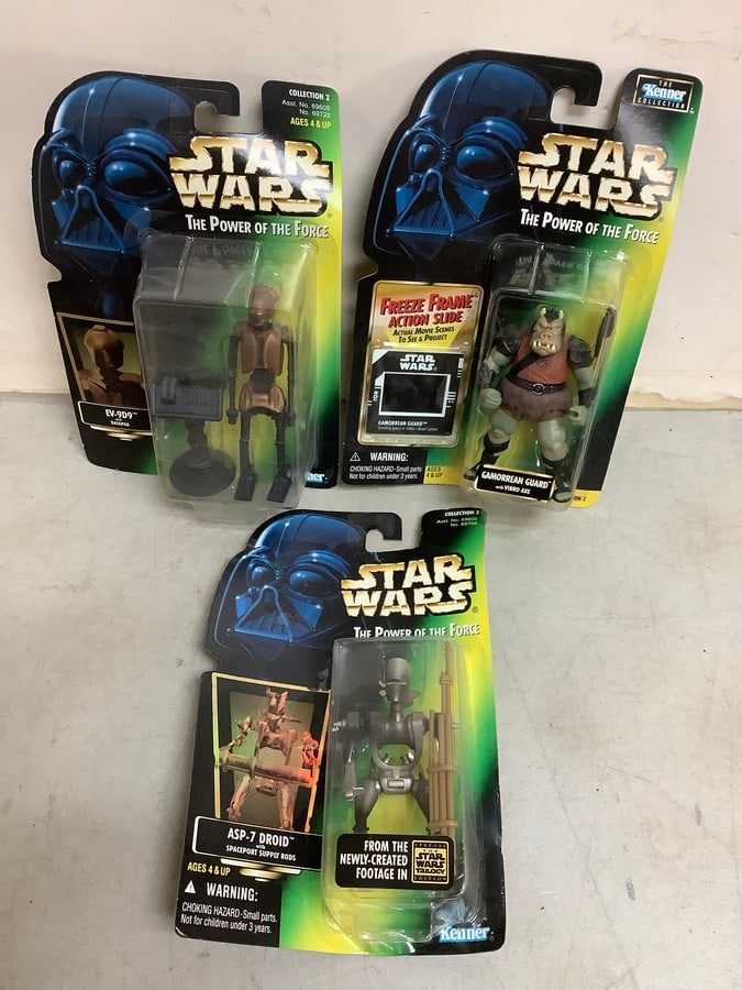 Star Wars action figures(new in box) (1 of 1)