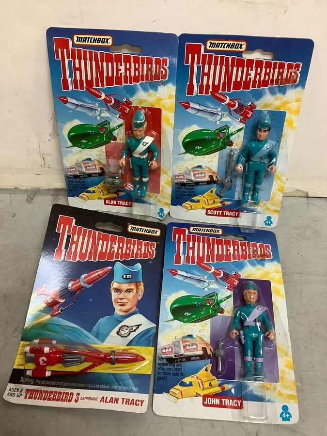 Thunderbirds action figures(new in box) (1 of 1)