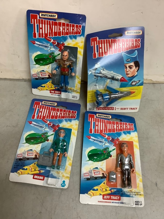 Thunderbirds action figures(new in box) (1 of 1)