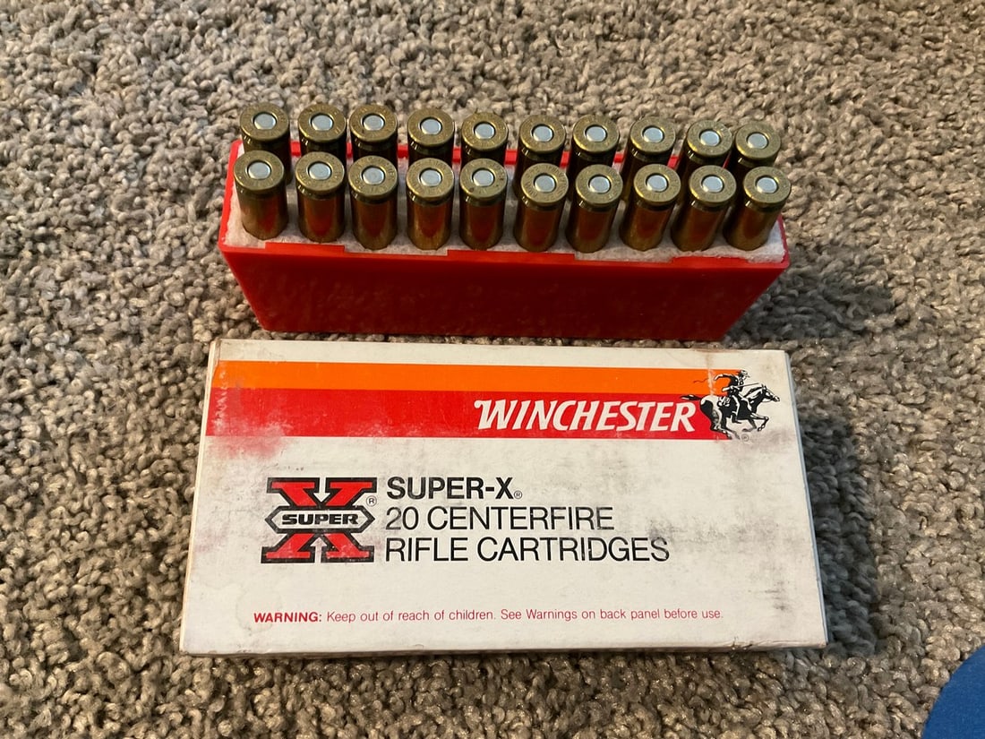 Winchester Super X: 243 Winchester 80 GR. 20 Pointed Soft Point X2431 (1 of 1)