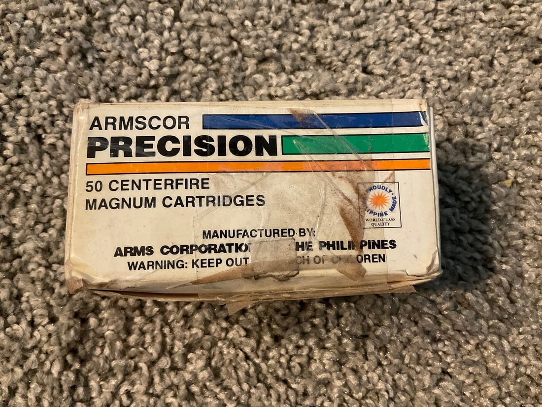 Armscor Precision 357 Magnum 125 GR Full Metal Jacket 50 Cartridges (1 of 1)