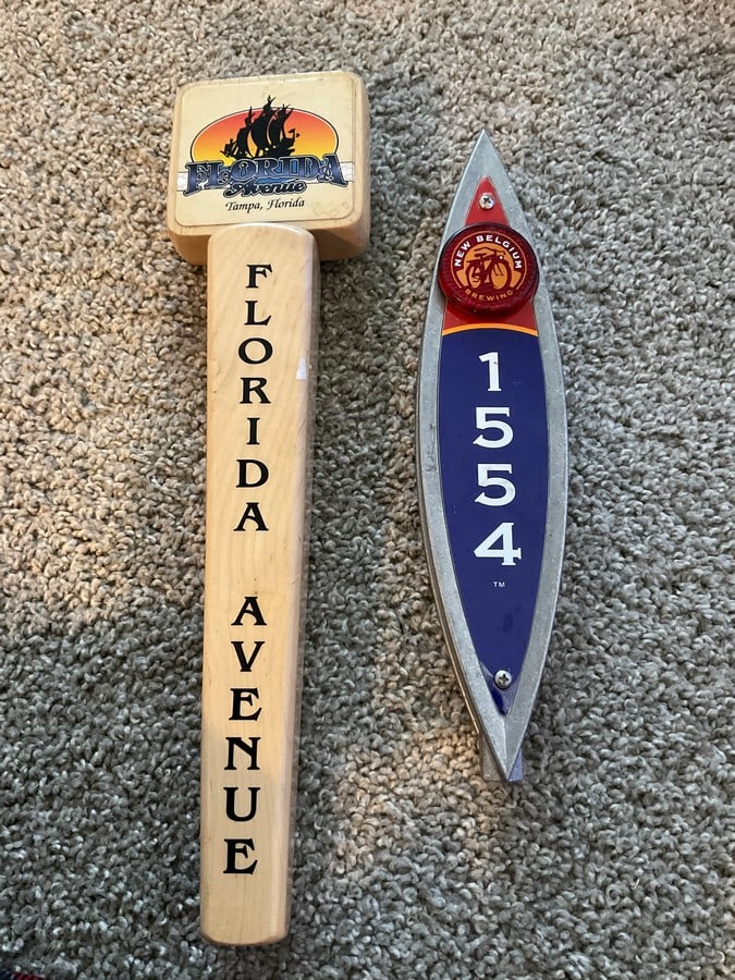 Lot of 2 New Belgium Brewing and Flordia Avenue: Lot of 2 New Belgium Brewing and Flordia Avenue