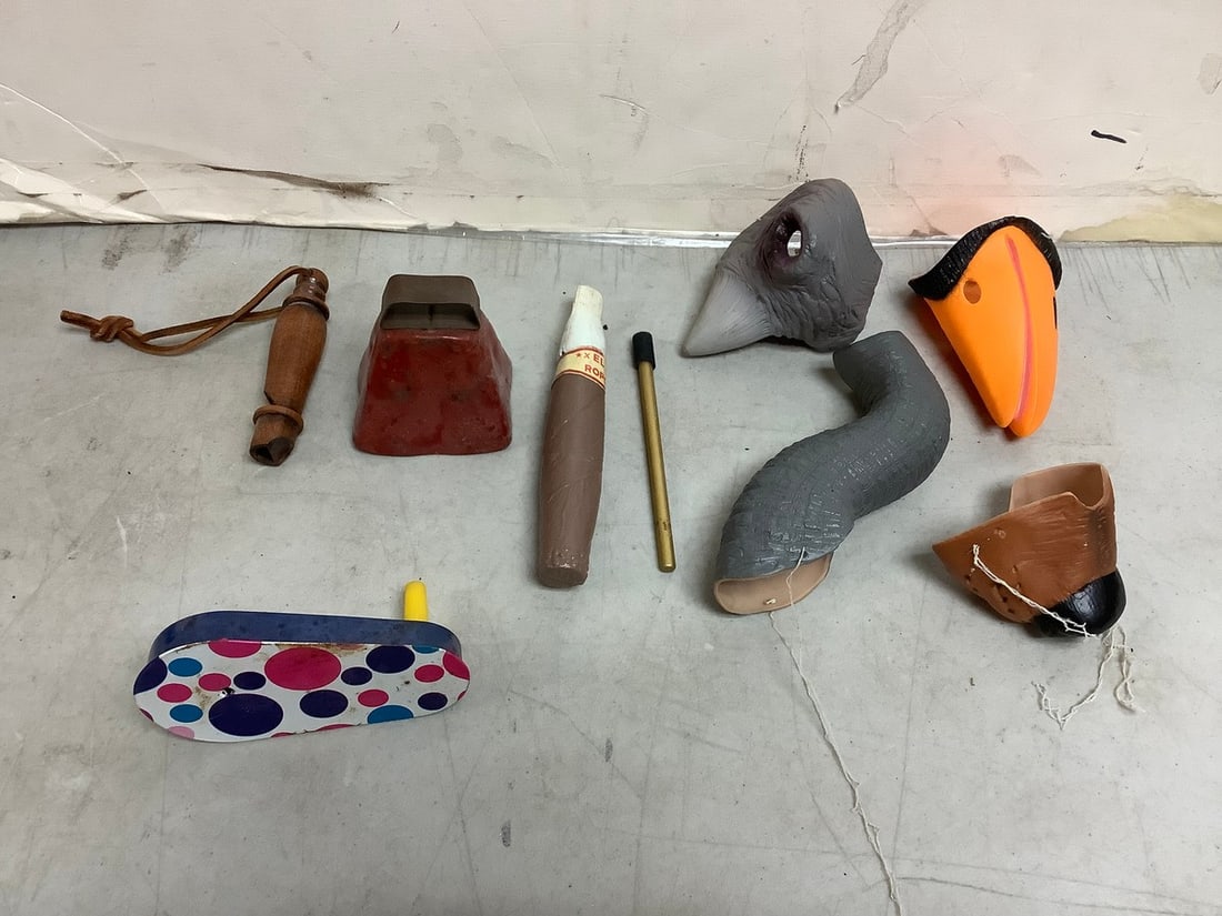 Nose masks, vintage tin soundmaker toy, and more: Nose masks, vintage tin soundmaker toy, and more