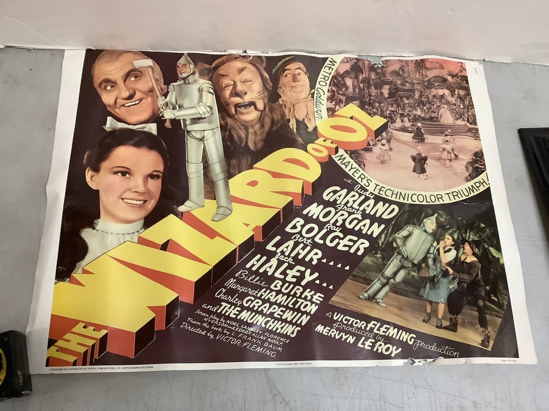 Vintage Wizard of Oz Poster (20inx28in) (1 of 1)