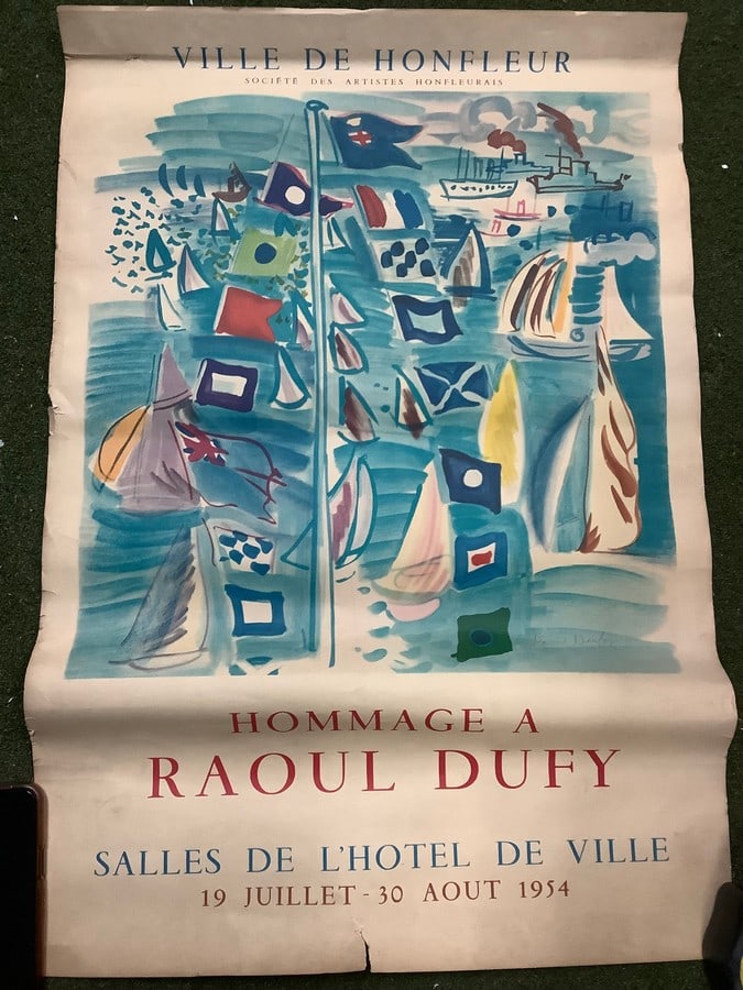 Signed In Pencil Raoul Dufy Poster (20inx30in) (1 of 1)