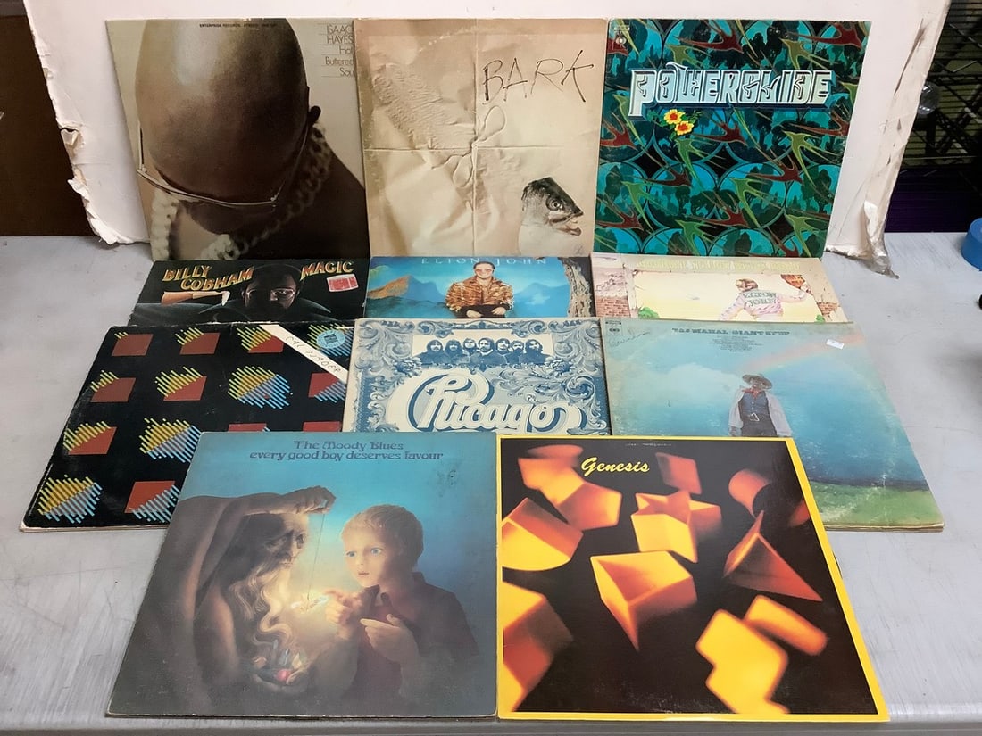 Vintage records(Isaac Hayes, Billy Cobham, Elton John, and more): Vintage records(Isaac Hayes, Billy Cobham, Elton John, and more)