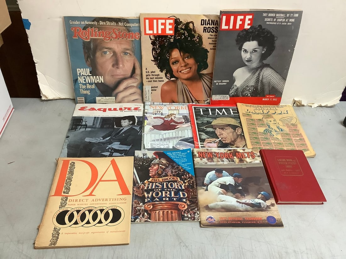 Vintage magazines(Rolling Stone, Life, Esquire, Time, and more): Vintage magazines(Rolling Stone, Life, Esquire, Time, and more)