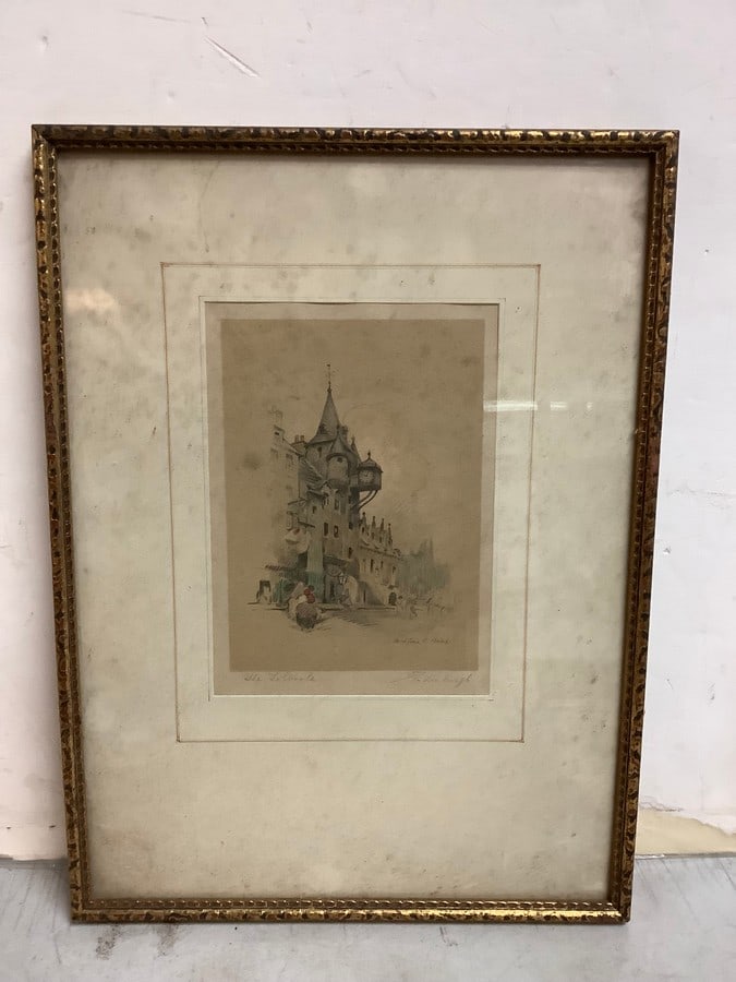 Framed and signed artwork(11.5in.x15.5in.) (1 of 1)