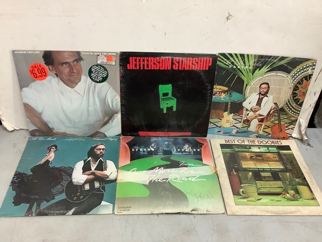 Vintage Records (Jefferson Starship, James Taylor, Al Di Meola, and more): Vintage Records (Jefferson Starship, James Taylor, Al Di Meola, and more)