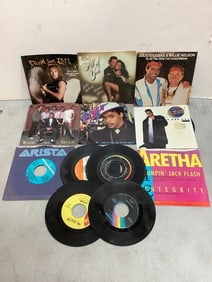 Vintage 45s (David Lee Roth, Roger, Billy Ocean and more)