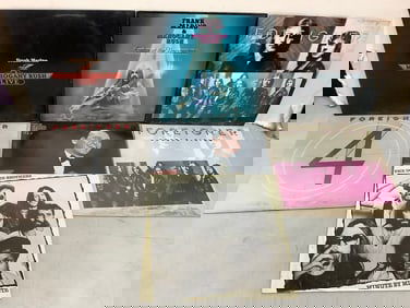 Vintage Records (Frank Marino, Foreigner, Frank Sinatra, and more)