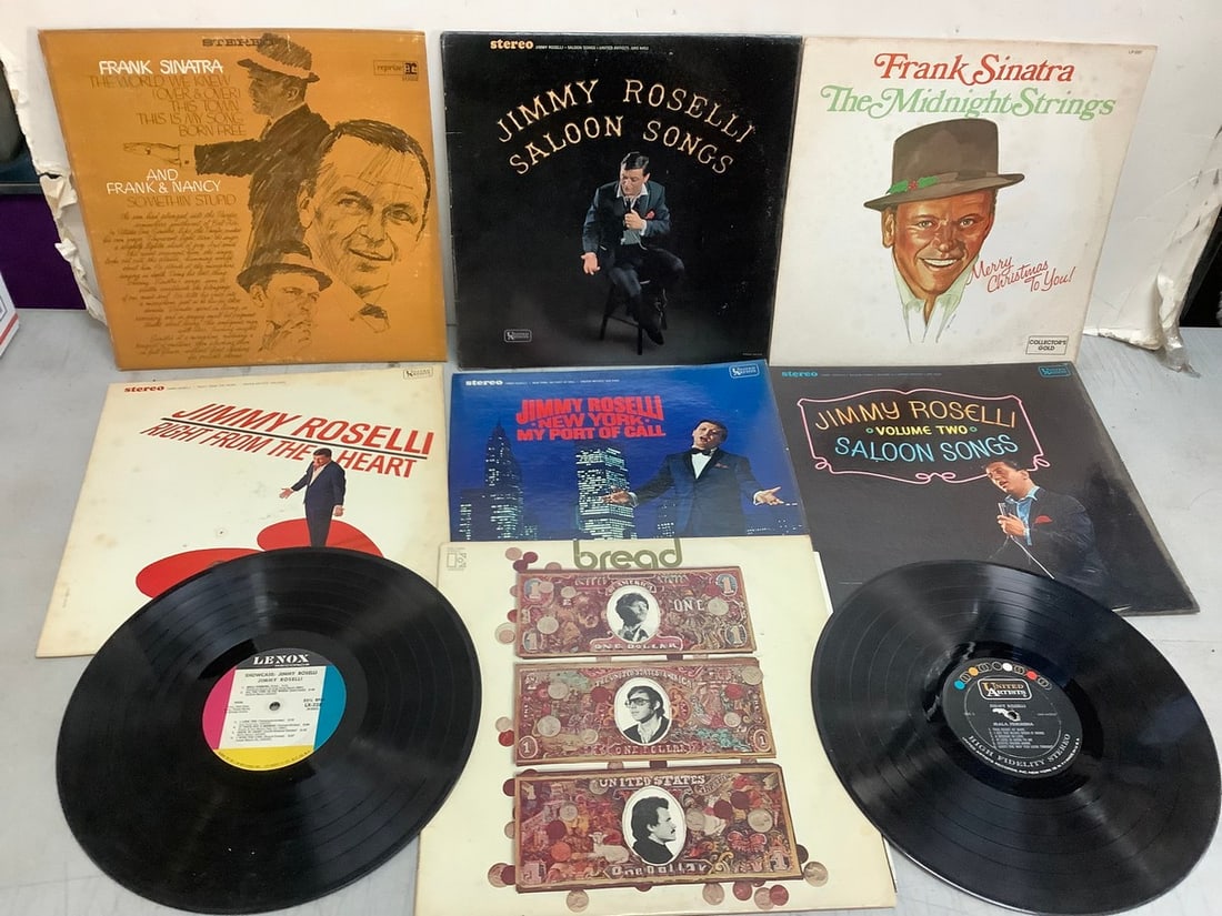 Vintage Records (Frank Sinatra, Jimmy Roselli, Bread): Vintage Records (Frank Sinatra, Jimmy Roselli, Bread)