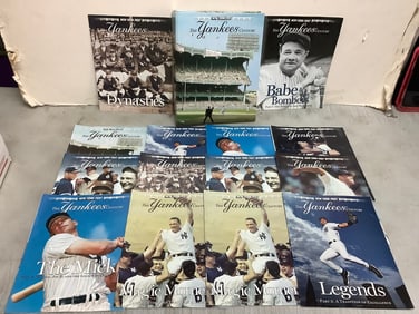 Various Yankees Magazines and Book