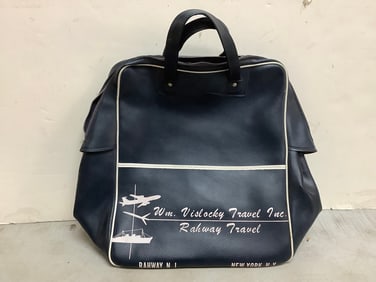 Vintage Rahway Travel Carry on Bag