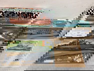 Various Boat Model Kits (Revell and Advent)