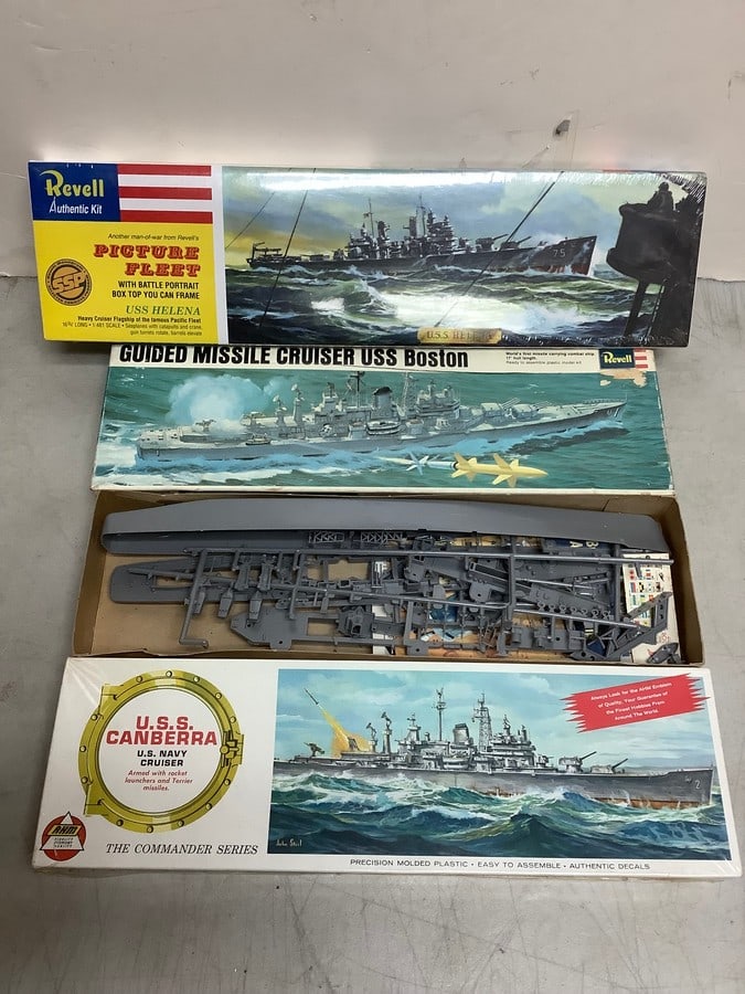 Various Boat Models (Revell and AHM): Various Boat Models (Revell and AHM)