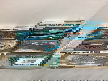 Various Boat Model Kits (Revell)