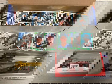 Various Baseball Cards, and Truck Models