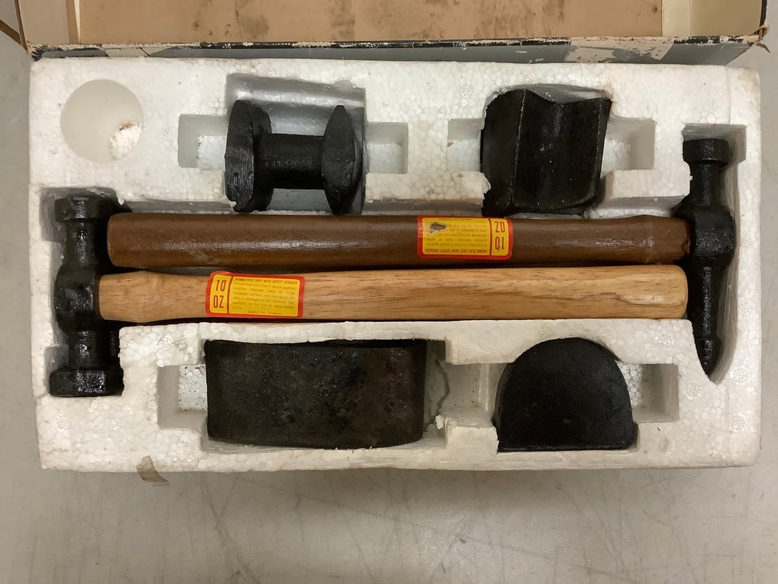 Vintage 7 Piece Auto Body Fender Kit (1 of 1)