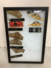 Vintage Encased Cigar Labels (12.25inx8.25inx2.25in