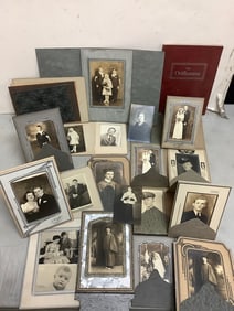 Vintage Photographs - Some with Stands (Various Sizes) and more