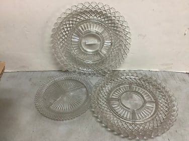 Glass Waterford Serving Dishes (Largest - 14in)