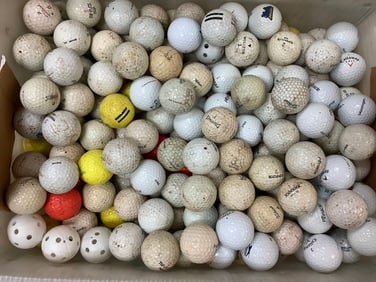 Large Lot of Golf Balls