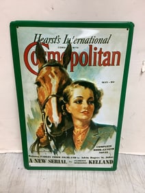 Metal Cosmopolitan Walling Hanging (7.75inx11.75in)