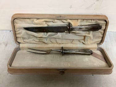 Victorian Carving Set In Case (1.5inx12inx4.in)