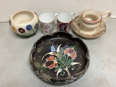 Royal Albert Cups, Ceramic Ashtray and more (Tallest -