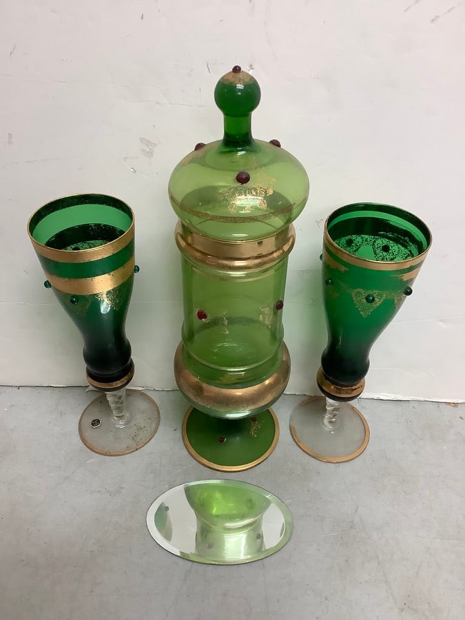 Drinking Glasses, Jar with Lid (Tallest - 14in) (1 of 1)