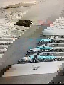 ERTL toy trucks(10.75in.long) and other vintage auto model toy