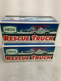 Vintage HESS rescue trucks