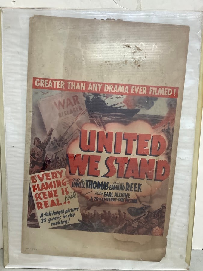 Vintage United We Stand poster(14in.x22in.): Vintage United We Stand poster(14in.x22in.)