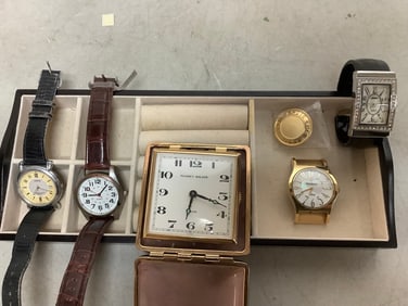 Various watches/travel clock(Novelle, Phinney-Walker, Lorus, etc.)