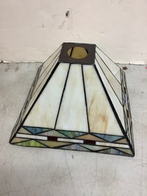 Stained glass lampshade(6.25in.tall)