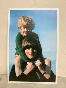 Princess Diana and Jamie Polk print(7.5in.x11.25in.)
