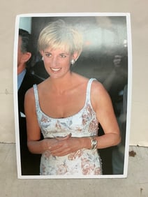 Princess Diana photographic print(7.5in.x11.5in.)