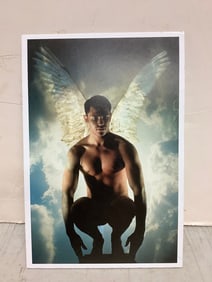 1993 Villarrubia, Gurdian Angel print(4.75in.x7in.)