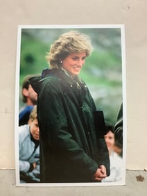 Princess Diana photographic print(7.5in.x11.5in.)