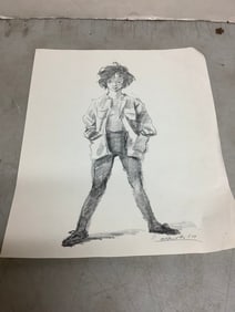 Alexander Brook Lithograph(11in.z13.25in.)