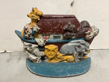 Cast iron doorstop(6.25in.tall)