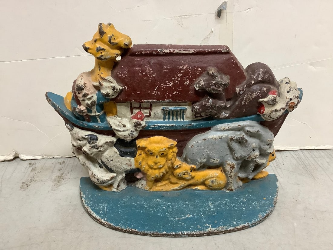 Cast iron doorstop(6.25in.tall) (1 of 1)