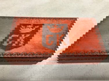 Hand carved box(8.5in.x4.5in.x2.25in.)