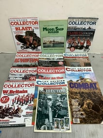 Toy Soldier Collector and Model SHip Builder magazines