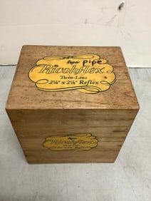 Vintage Advertising box(6in.x5in.x6in.)