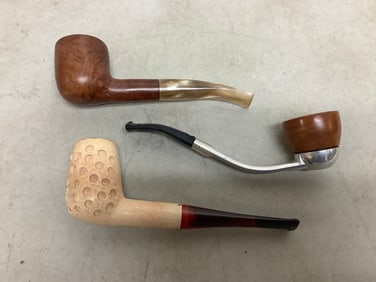 Vintage pipes(longest 6in.)